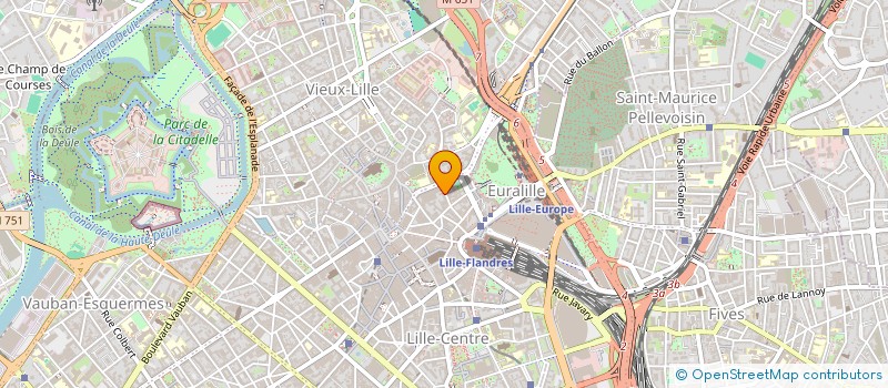 localisation de l'entreprise MONSIEUR ABDELRAOUF ADAM MOHAMED à LILLE