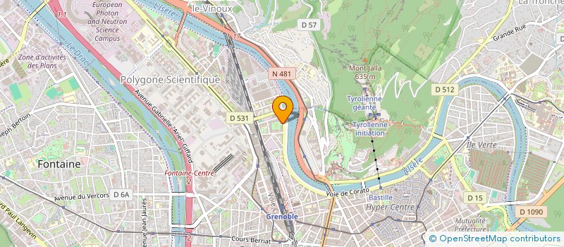 localisation de l'entreprise MONSIEUR ABDELRAOUF OUADJAOUT à GRENOBLE