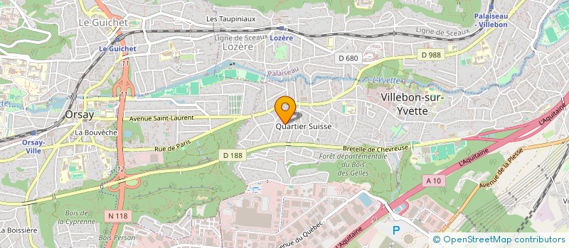localisation de l'entreprise MONSIEUR ABDELRAZAK HABA à VILLEBON-SUR-YVETTE