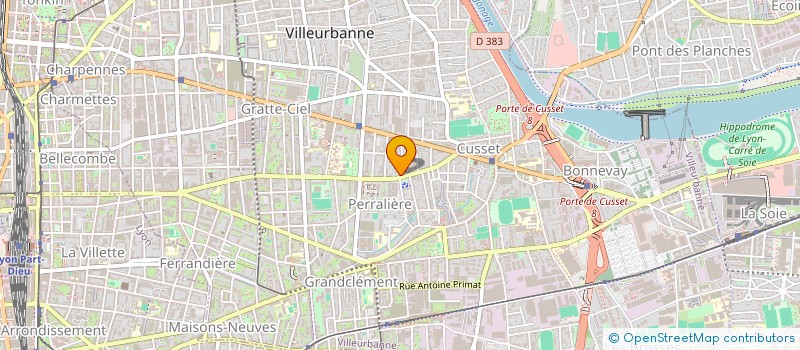 localisation de l'entreprise MONSIEUR ABDELRAZIK HUSSAIN ADAM  VILLEURBANNE