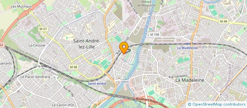 localisation de l'entreprise MONSIEUR ABDELRAZIK ISHAQ ADAM à SAINT-ANDRE-LEZ-LILLE