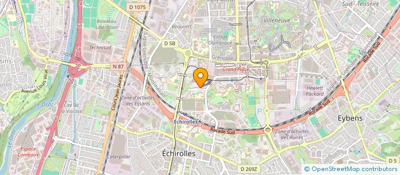 localisation de l'entreprise MONSIEUR ABDELRAZIK MAHMOUD ALI à ECHIROLLES