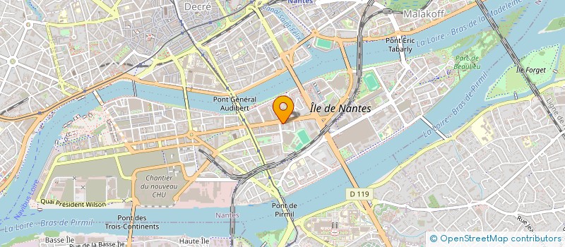 localisation de l'entreprise MONSIEUR ABDELRAZIK YAHOUB YOUSSIF à NANTES