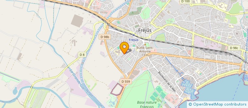 localisation de l'entreprise MONSIEUR ABDELREZAK LADIDI à FREJUS