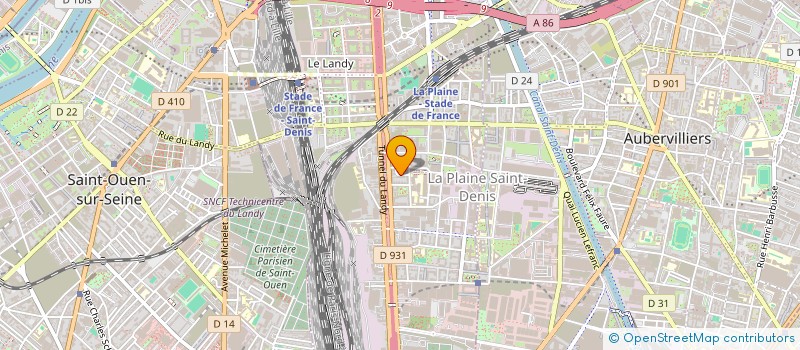 localisation de l'entreprise MONSIEUR ABDELRHAMAN HAMOUDA à SAINT-DENIS