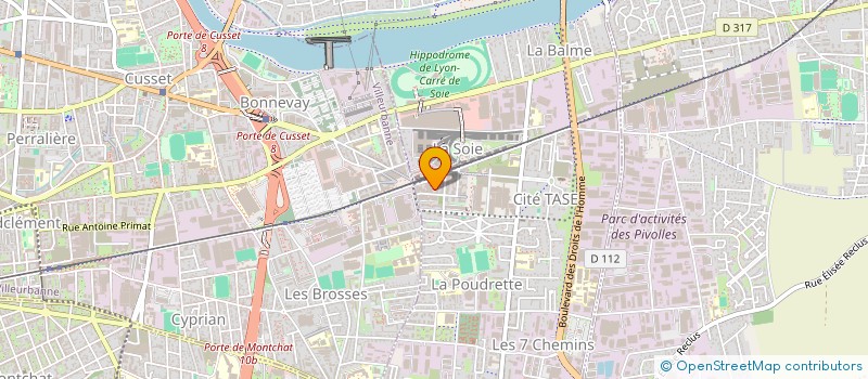 localisation de l'entreprise MONSIEUR ABDELRHAMMANE HADEF  VAULX-EN-VELIN