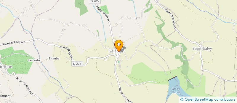 localisation de l'entreprise MONSIEUR ABDELRHANI TAOUNTI  AIGUILLON