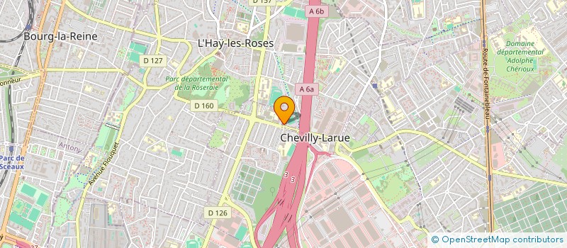 localisation de l'entreprise MONSIEUR ABDELSAMAD RAFQI  L'HAY-LES-ROSES