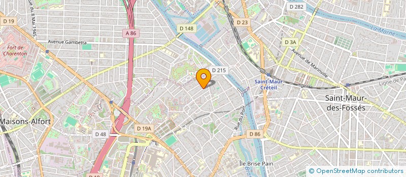 localisation de l'entreprise MONSIEUR ABDELSAMED BERRABAH  CRETEIL