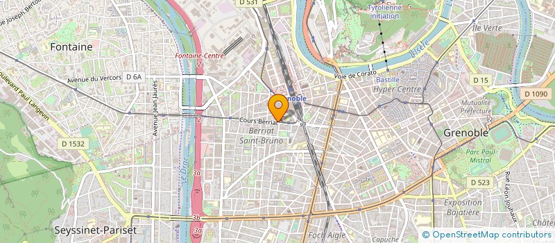 localisation de l'entreprise MONSIEUR ABDELSLEM FERTOUL à GRENOBLE