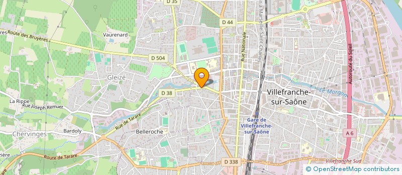 localisation de l'entreprise MONSIEUR ABDELSSAMAD SASSI ADJEL  VILLEFRANCHE-SUR-SAONE