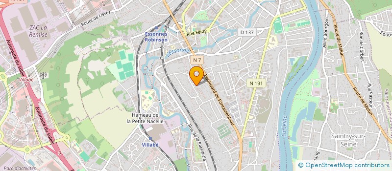 localisation de l'entreprise MONSIEUR ABDELSSAMAD ZRIOUEL à CORBEIL-ESSONNES