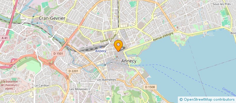 localisation de l'entreprise MONSIEUR ABDELSSLEM SI MERABET  ANNECY