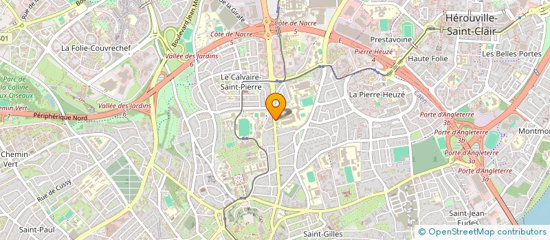 localisation de l'entreprise MONSIEUR ABDELTIF ARNOUSS à CAEN