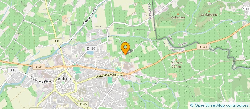 localisation de l'entreprise MONSIEUR ABDELTIF BOUDABBOUZ à VALREAS