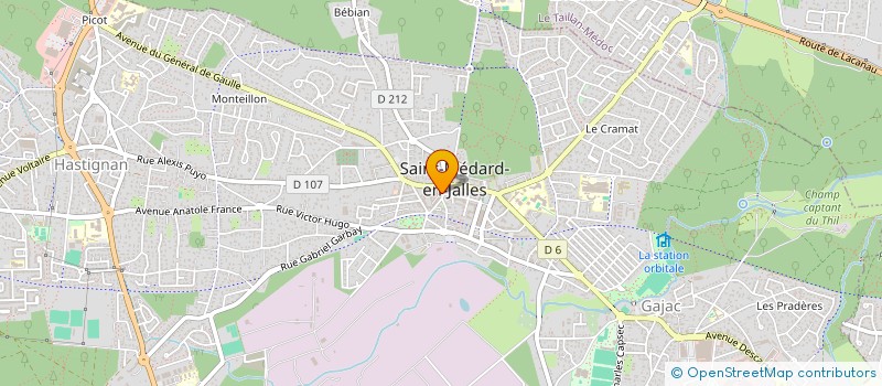 localisation de l'entreprise MONSIEUR ABDELTIF EL ARSAOUI  SAINT-MEDARD-EN-JALLES