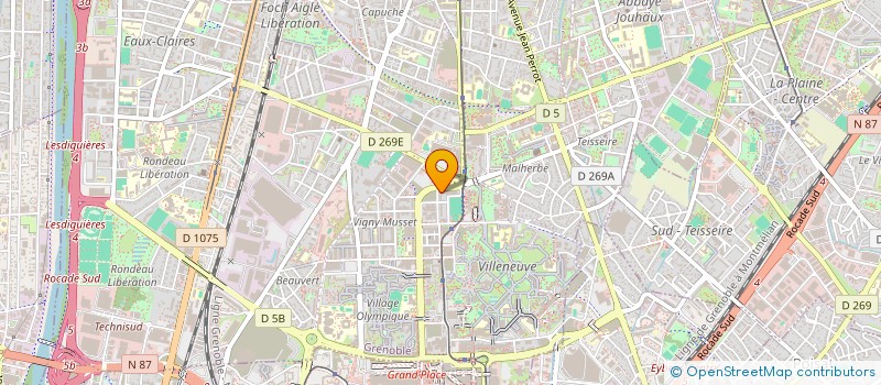 localisation de l'entreprise MONSIEUR ABDELTIF MERCHICH à GRENOBLE