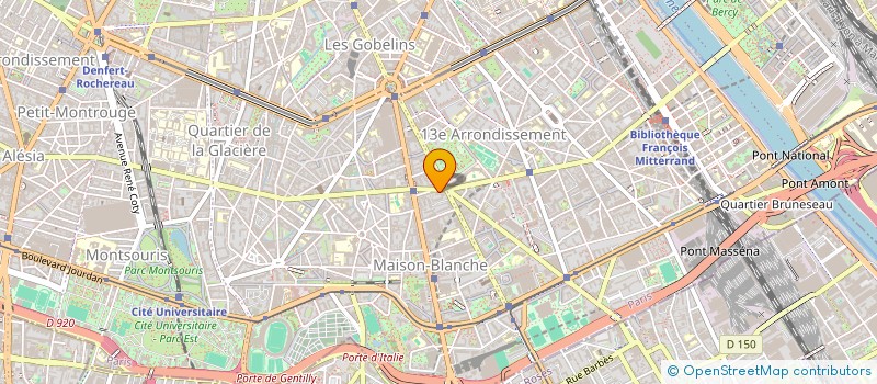 localisation de l'entreprise MONSIEUR ABDELTIF MOUBARIK  PARIS