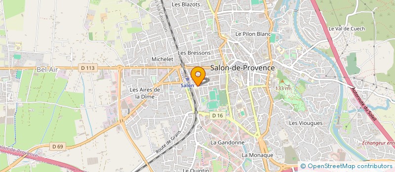 localisation de l'entreprise MONSIEUR ABDELWAHAB ABDELHAMID ABDELRAHMAN  SALON-DE-PROVENCE