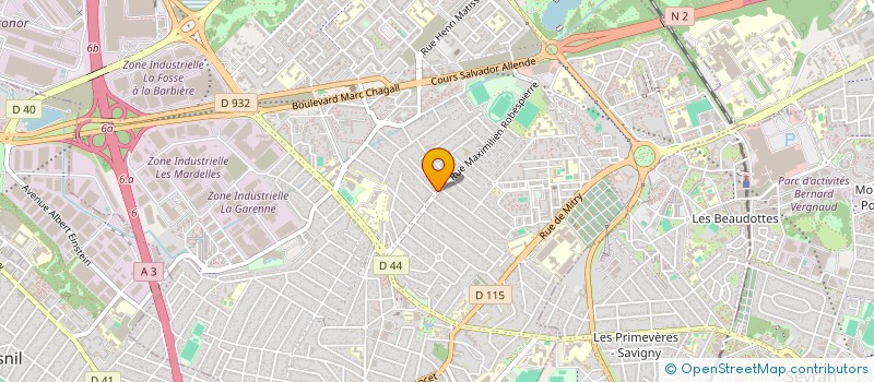 localisation de l'entreprise MONSIEUR ABDELWAHAB BENDJOUAL à AULNAY-SOUS-BOIS