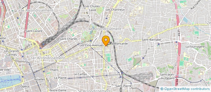 localisation de l'entreprise MONSIEUR ABDELWAHAB GRIDI à MARSEILLE