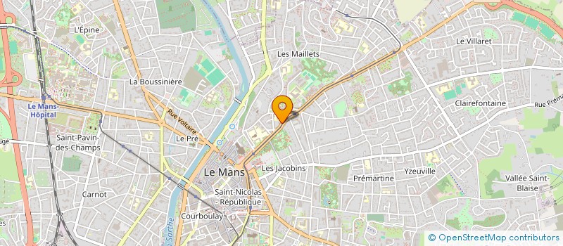 localisation de l'entreprise MONSIEUR ABDELWAHAB HAMDI  LE MANS