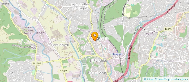 localisation de l'entreprise MONSIEUR ABDELWAHAB MAMOUDOU à CANNES