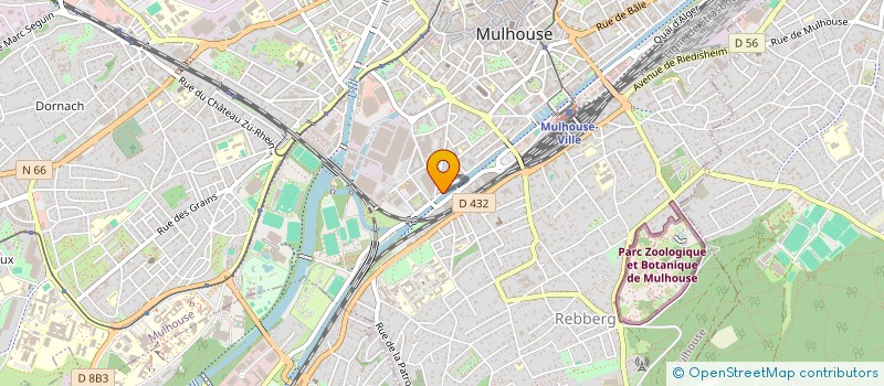 localisation de l'entreprise MONSIEUR ABDELWAHAB MEROUANI à MULHOUSE