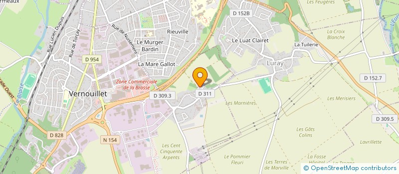 localisation de l'entreprise MONSIEUR ABDELWAHAD EL BADAOUI à DREUX