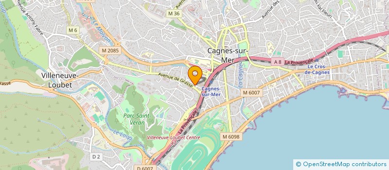 localisation de l'entreprise MONSIEUR ABDELWAHEB BOUDABBOUS à CAGNES-SUR-MER