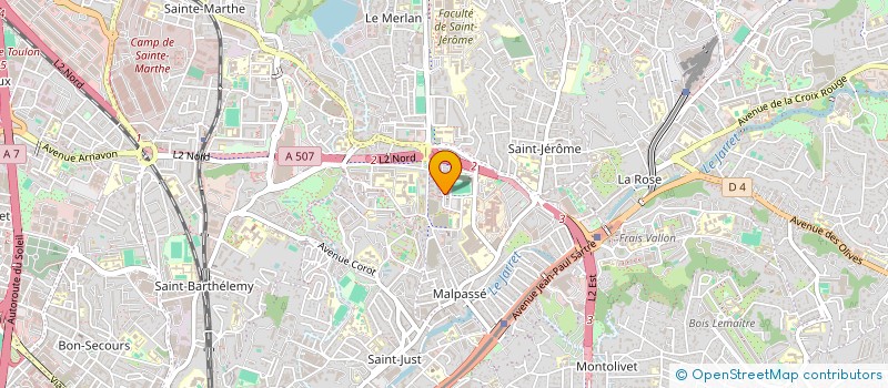 localisation de l'entreprise MONSIEUR ABDELWAHEB BRINI  MARSEILLE