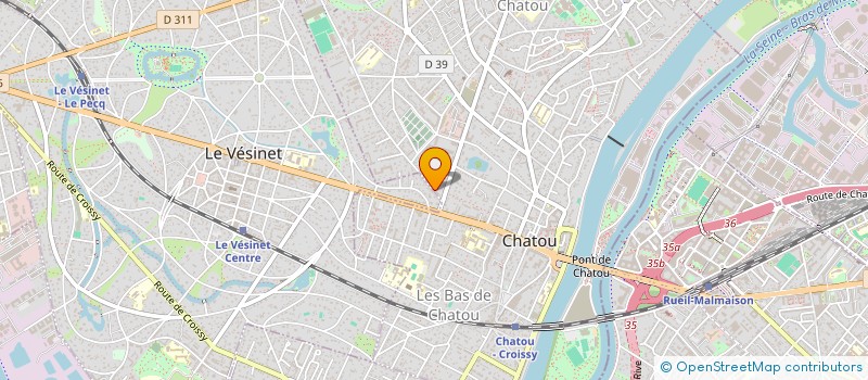 localisation de l'entreprise MONSIEUR ABDELWAHEB DHAHRI  CHATOU