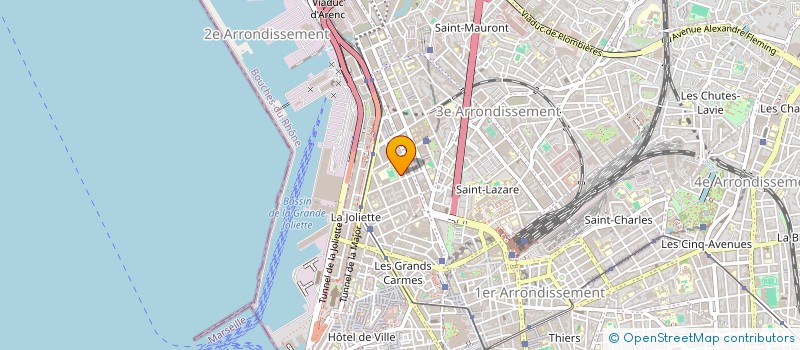 localisation de l'entreprise MONSIEUR ABDELWAHEB MERDASSI à MARSEILLE
