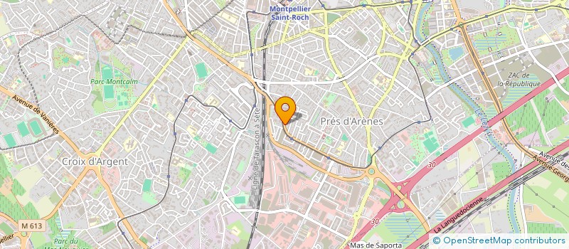 localisation de l'entreprise MONSIEUR ABDELWAHED BEN SALAH à MONTPELLIER