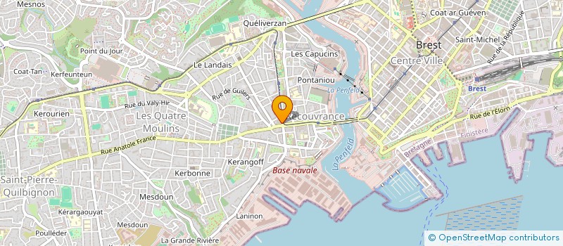 localisation de l'entreprise MONSIEUR ABDELWAHED CHEHBANI à BREST