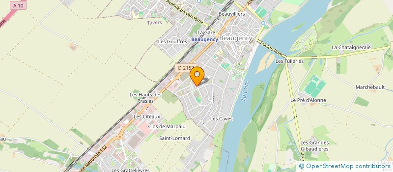 localisation de l'entreprise MONSIEUR ABDELWAHHAB CHAFFAI à BEAUGENCY