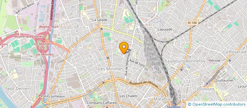 localisation de l'entreprise MONSIEUR ABDELWALI BAKHTIYAR MANGAL à TOULOUSE
