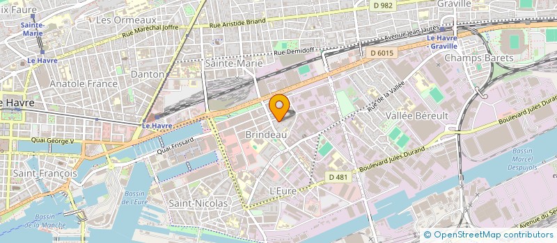 localisation de l'entreprise MONSIEUR ABDELWASIE OUMAR  LE HAVRE