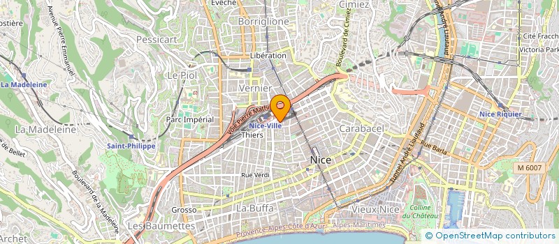 localisation de l'entreprise MONSIEUR ABDELZIZ CHATOUI à NICE
