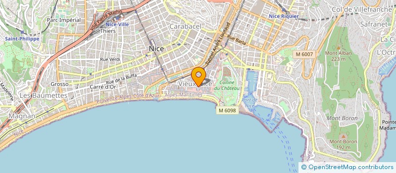 localisation de l'entreprise MONSIEUR ABDEMAJID ZAGGAR à NICE