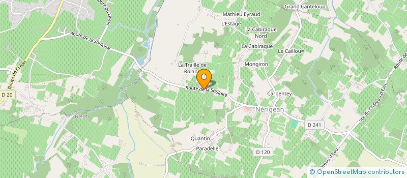 localisation de l'entreprise MONSIEUR ABDENABIE ECH CHARRAT  NERIGEAN