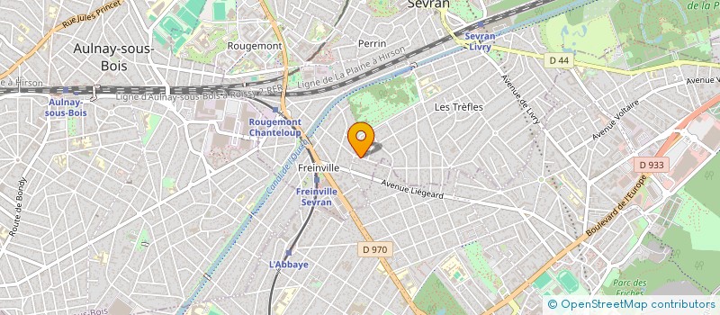 localisation de l'entreprise MONSIEUR ABDENACER EL YACOUBI à SEVRAN