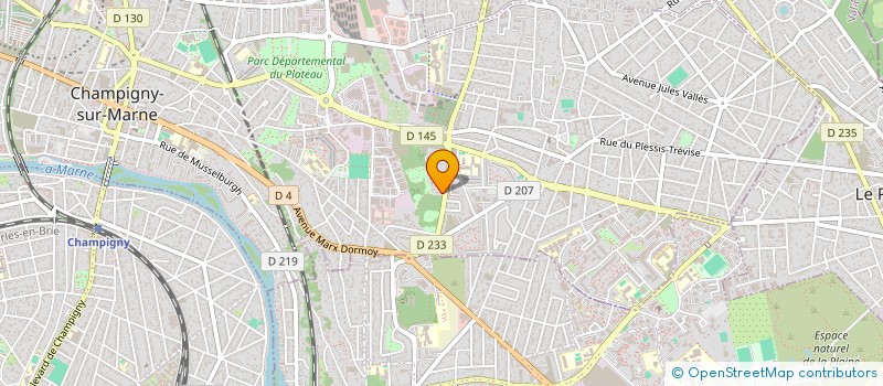 localisation de l'entreprise MONSIEUR ABDENACER HARBADJI à CHAMPIGNY-SUR-MARNE