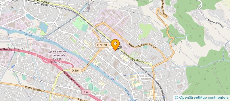 localisation de l'entreprise MONSIEUR ABDENACER HEMISSI  CLUSES