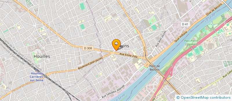 localisation de l'entreprise MONSIEUR ABDENACER TEMMAR  BEZONS