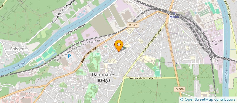 localisation de l'entreprise MONSIEUR ABDENACEUR ABIR à DAMMARIE-LES-LYS
