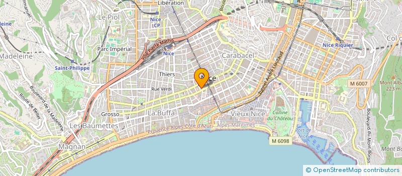 localisation de l'entreprise MONSIEUR ABDENACEUR LAGHMARI à NICE