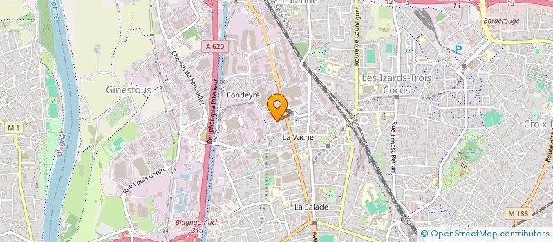 localisation de l'entreprise MONSIEUR ABDENAIME ZDAH à TOULOUSE