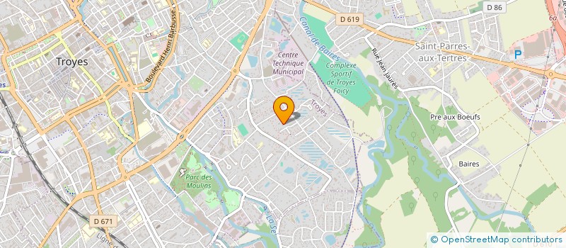 localisation de l'entreprise MONSIEUR ABDENASSAR BOUAMARA  TROYES