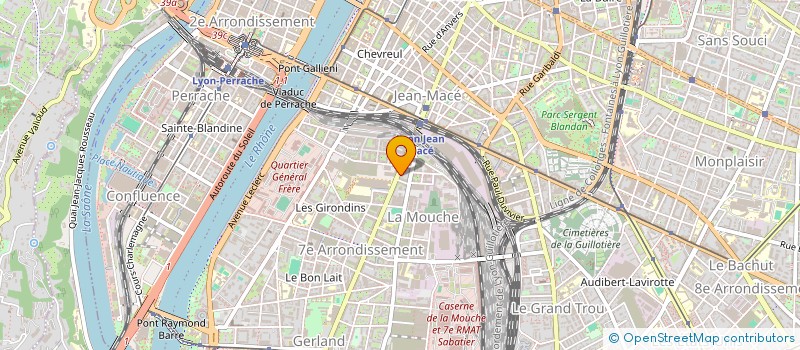 localisation de l'entreprise MONSIEUR ABDENASSER BEN REHOUMA à LYON